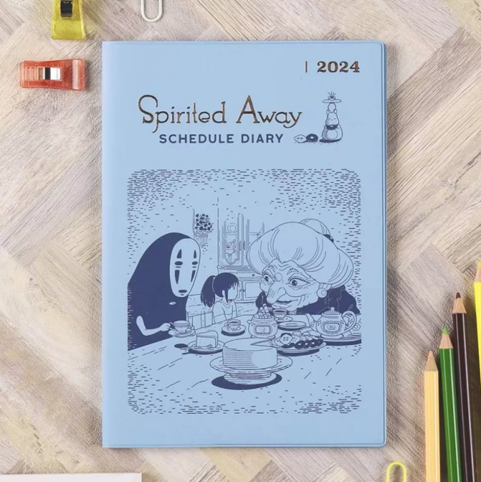 Maison Ghibli 2024 Diary Tea Time - Spirited Away- Schedule Diaries And Calendars