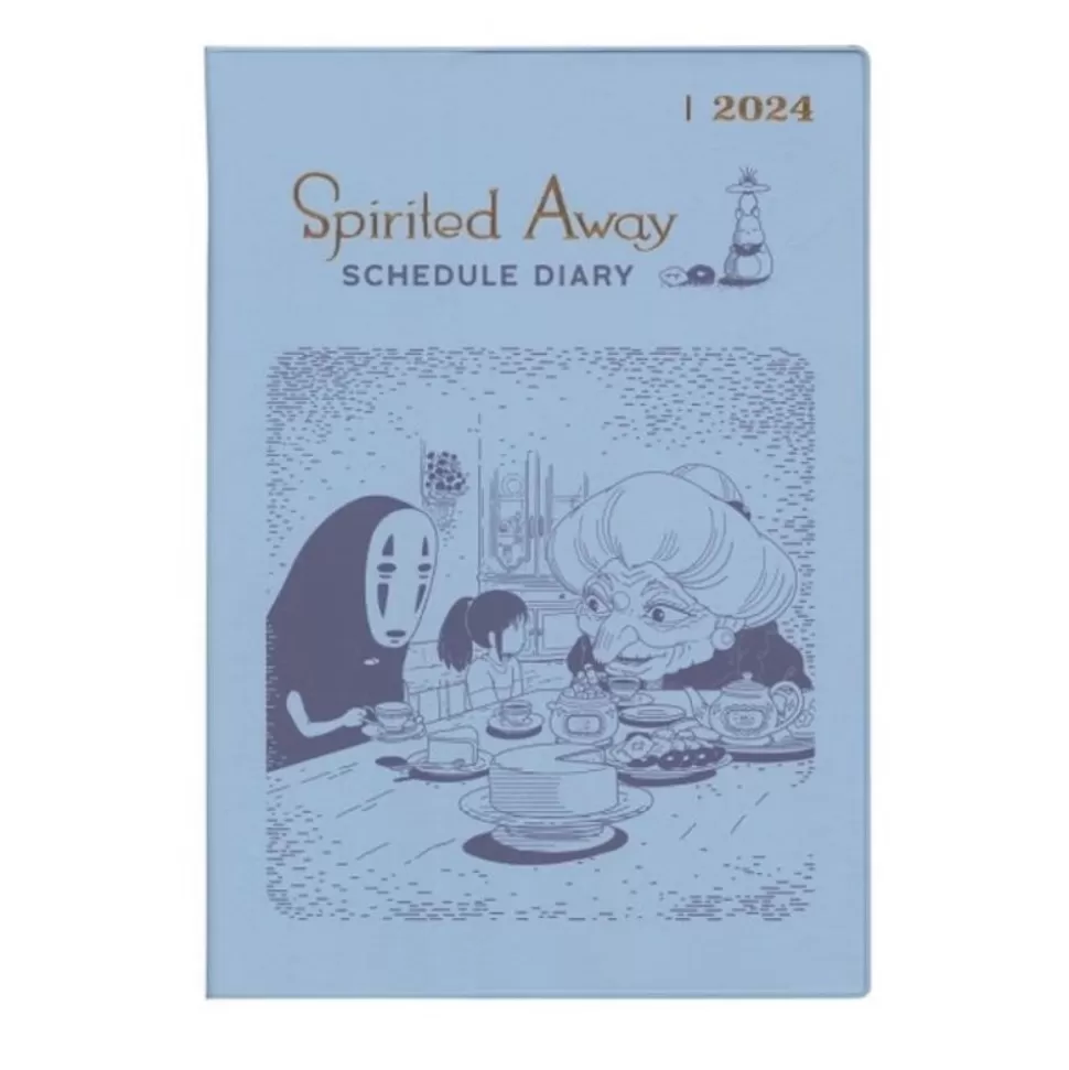 Maison Ghibli 2024 Diary Tea Time - Spirited Away- Schedule Diaries And Calendars