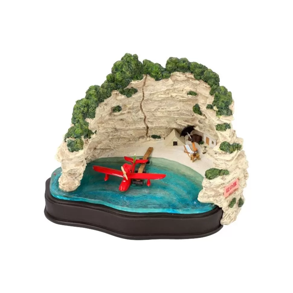 Maison Ghibli Diorama Marco'S Hideout - Porco Rosso- Decoration