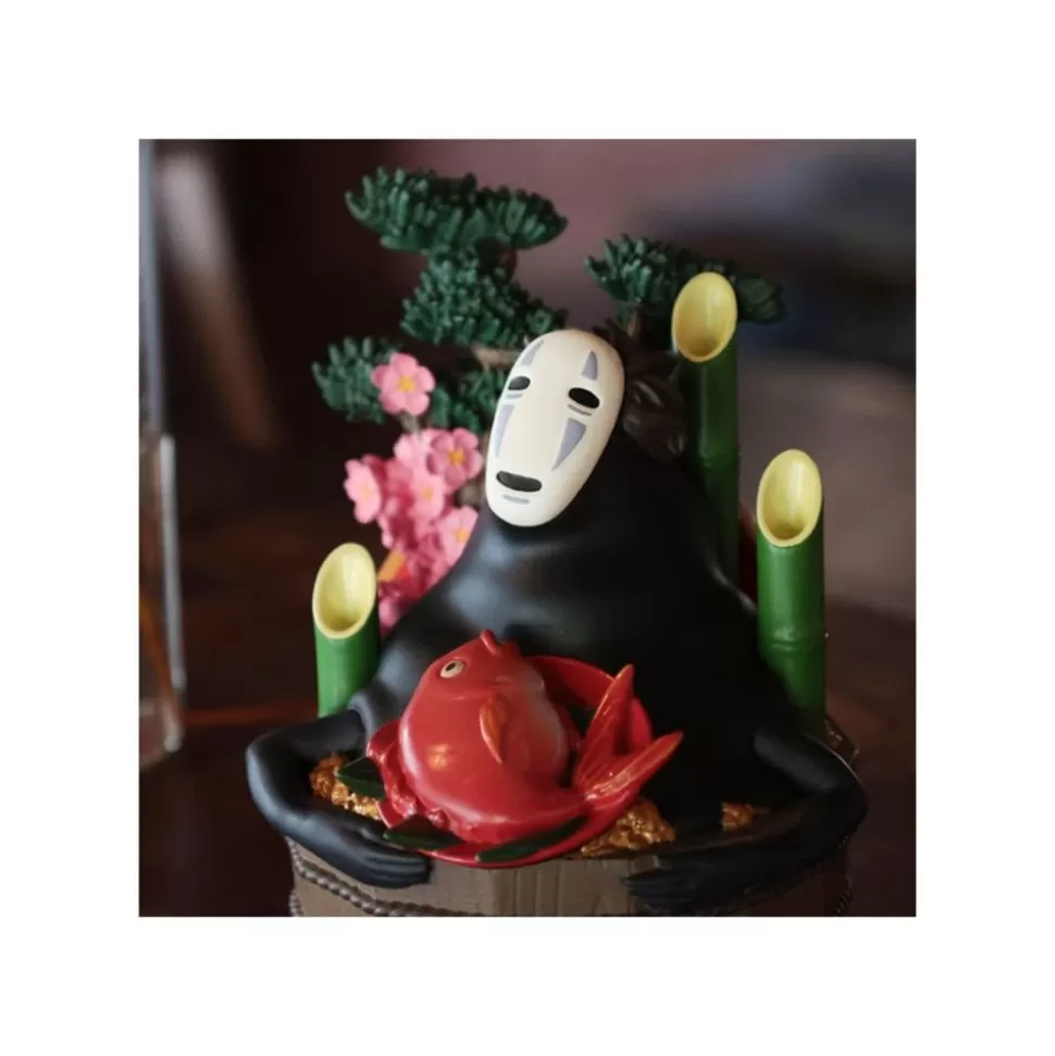 Maison Ghibli Diorama No Face Golden Bucket & Bamboos - Spirited Away- Decoration