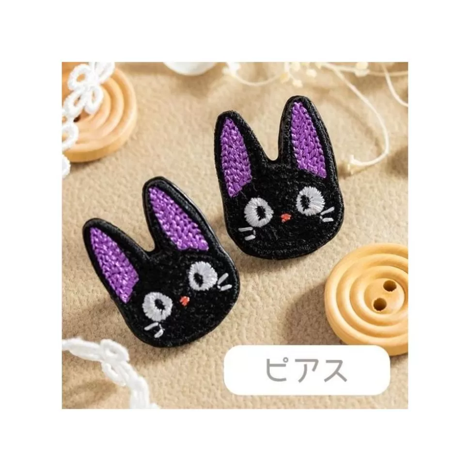 Maison Ghibli Earrings Embroidery Serie Jiji - Kiki'S Delivery Service- Jewellery