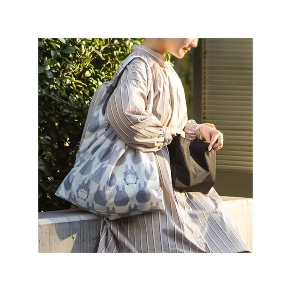 Maison Ghibli Eco Bag Big Totoro Silhouette 40X20 Cm - My Neighbour Totoro- Bags