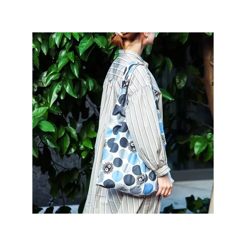 Maison Ghibli Eco Bag Kurosuke Silhouette 40X20 Cm - My Neighbor Totoro- Bags