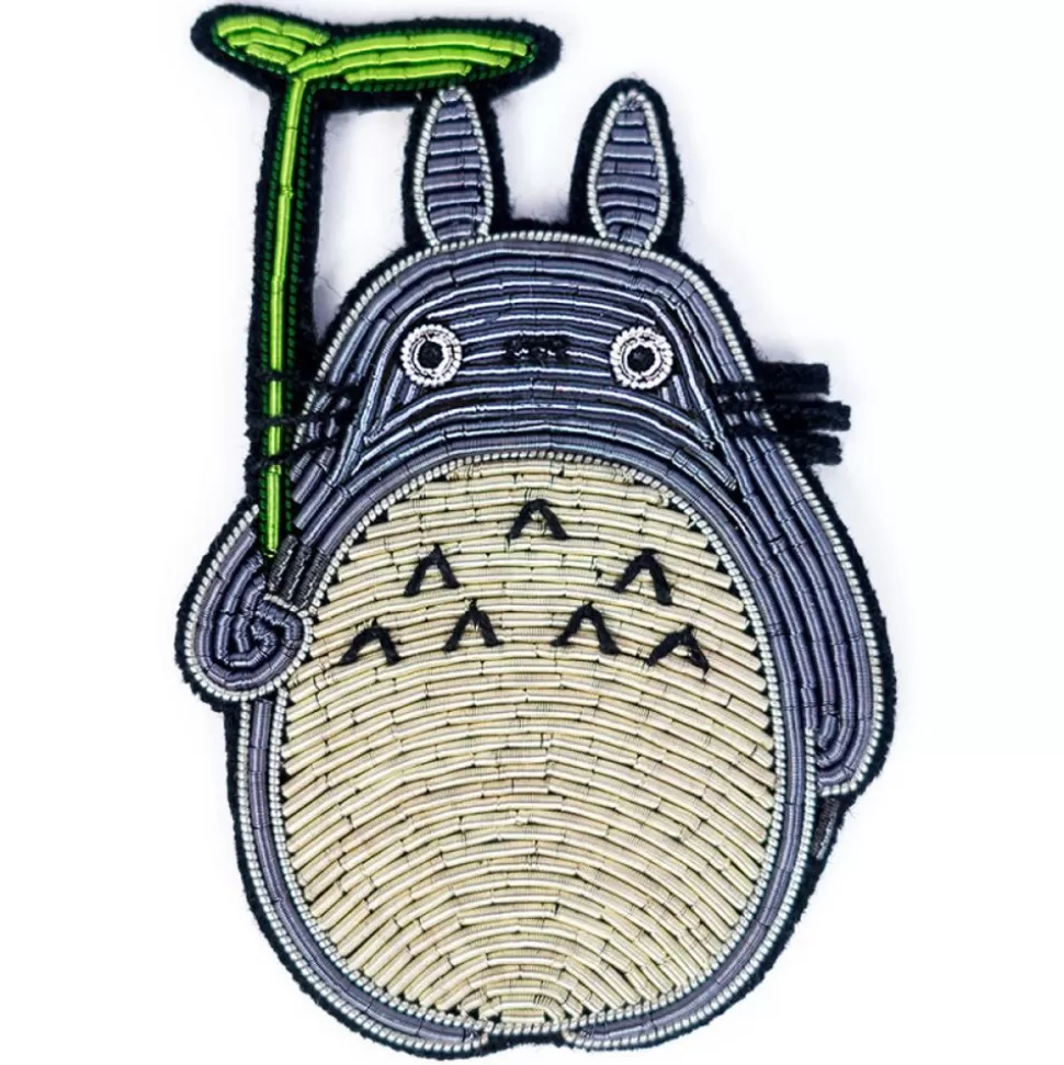 Maison Ghibli Embroidered Jewel Brooch Big Totoro - My Neighbor Totoro- Pins