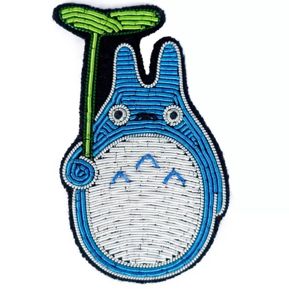 Maison Ghibli Embroidered Jewel Brooch Medium Totoro - My Neighbor Totoro- Pins