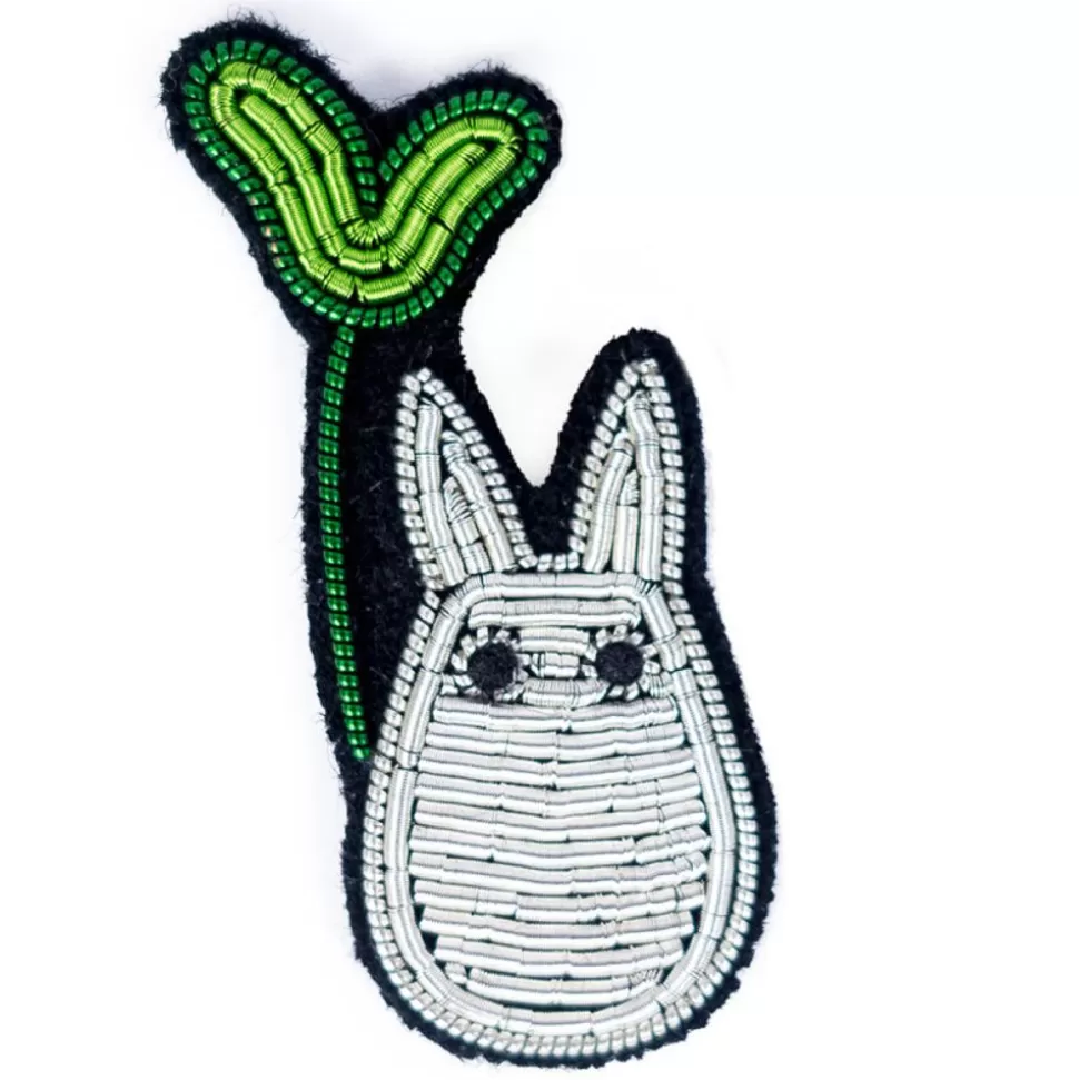 Maison Ghibli Embroidered Jewel Brooch Small Totoro - My Neighbor Totoro- Pins