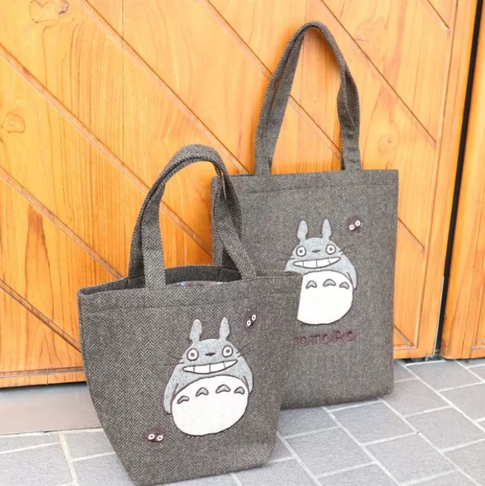 Maison Ghibli Embroidered Moon Bag Totoro - My Neighbor Totoro- Bags