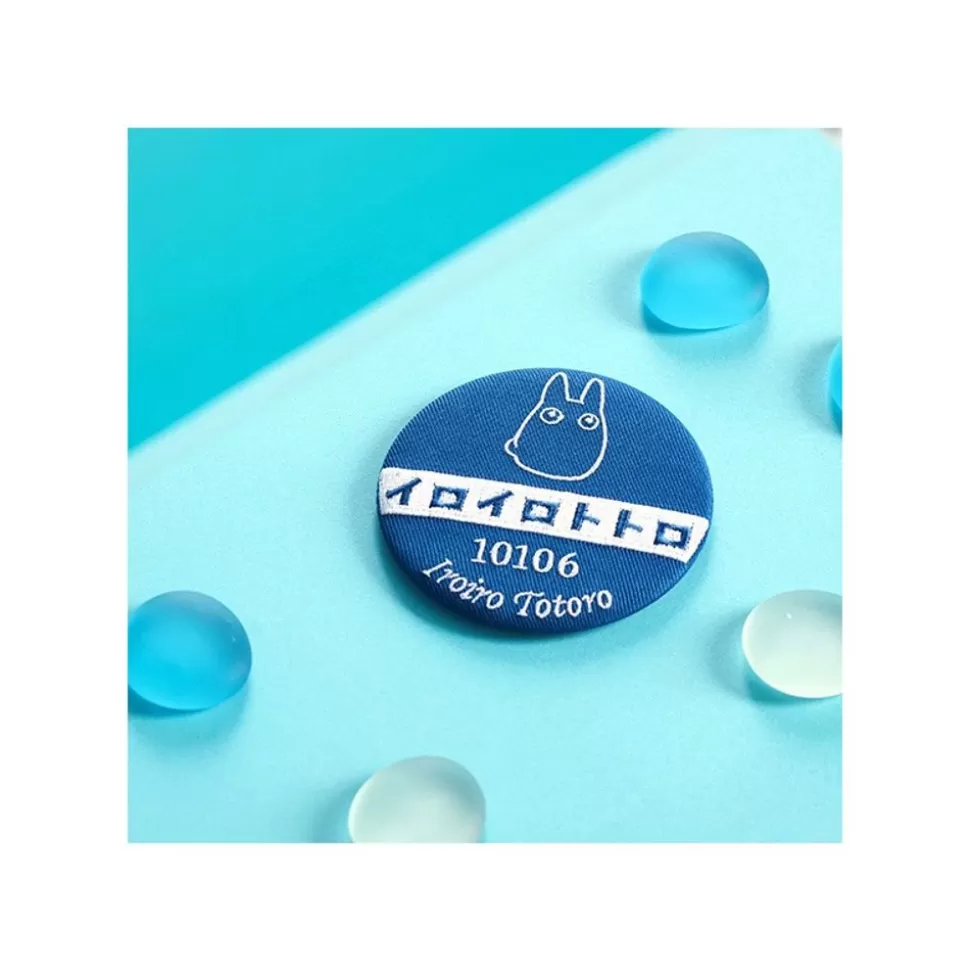Maison Ghibli Embroidery Compact Mirror Bus Stop -My Neighbor Totoro- Accessories