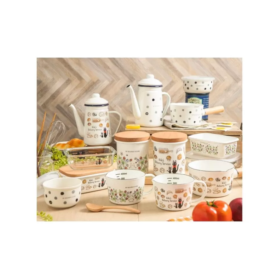 Maison Ghibli Enamel Measuring Cup Soot Sprites 450Ml - My Neighbor Totoro- Kitchenware