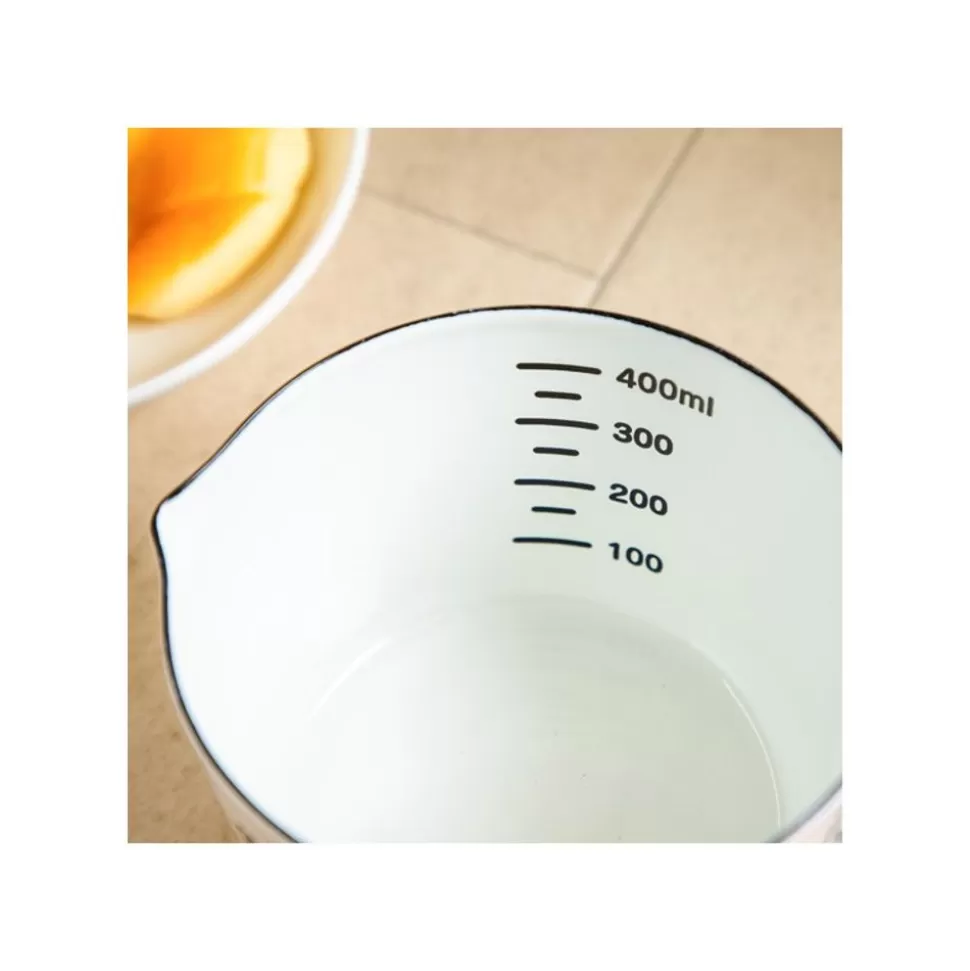 Maison Ghibli Enamel Measuring Cup Soot Sprites 450Ml - My Neighbor Totoro- Kitchenware