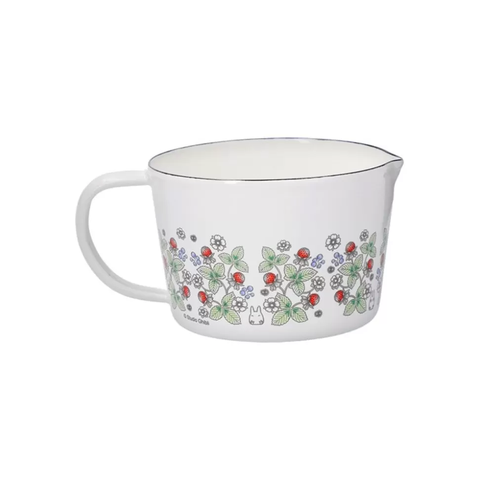 Maison Ghibli Enamel Measuring Cup Soot Sprites 450Ml - My Neighbor Totoro- Kitchenware