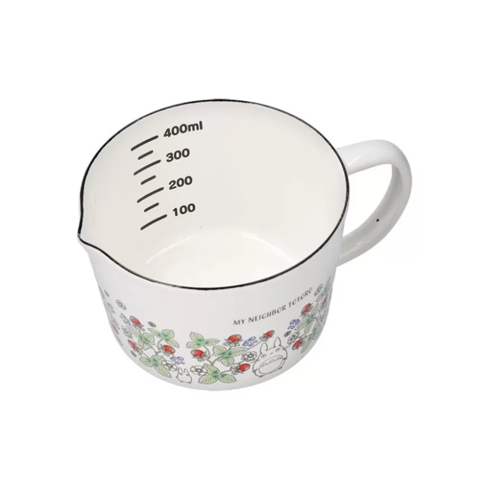 Maison Ghibli Enamel Measuring Cup Soot Sprites 450Ml - My Neighbor Totoro- Kitchenware