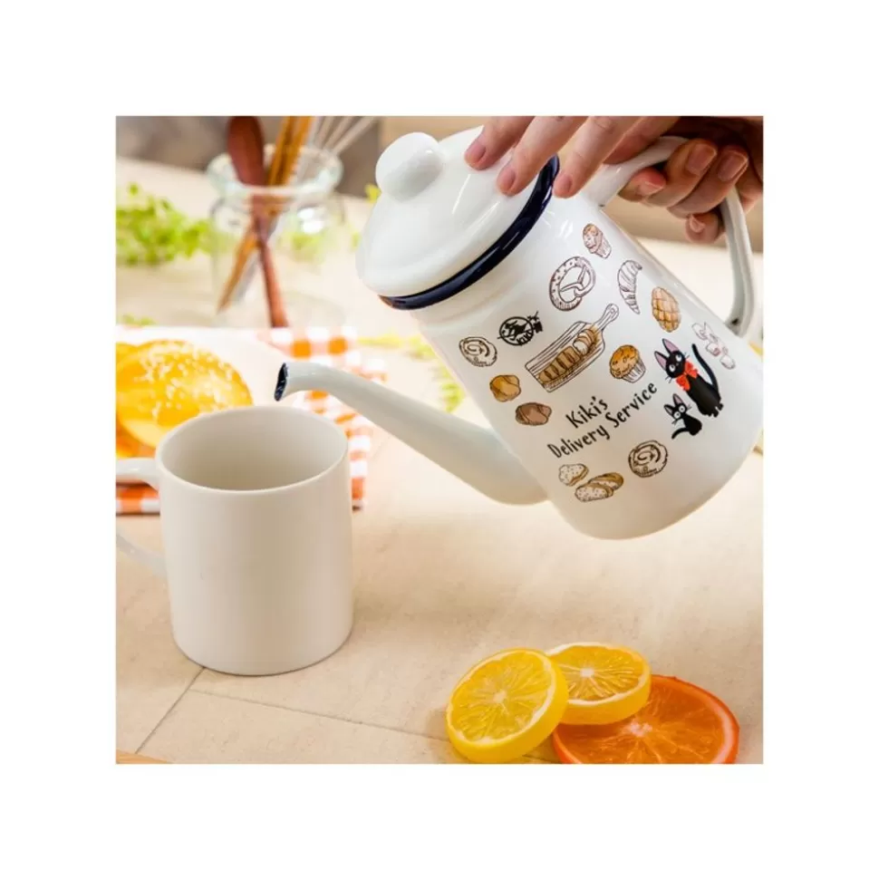 Maison Ghibli Enamel Tea Pot Soot Sprites 1,1L - My Neighbor Totoro- Kitchenware