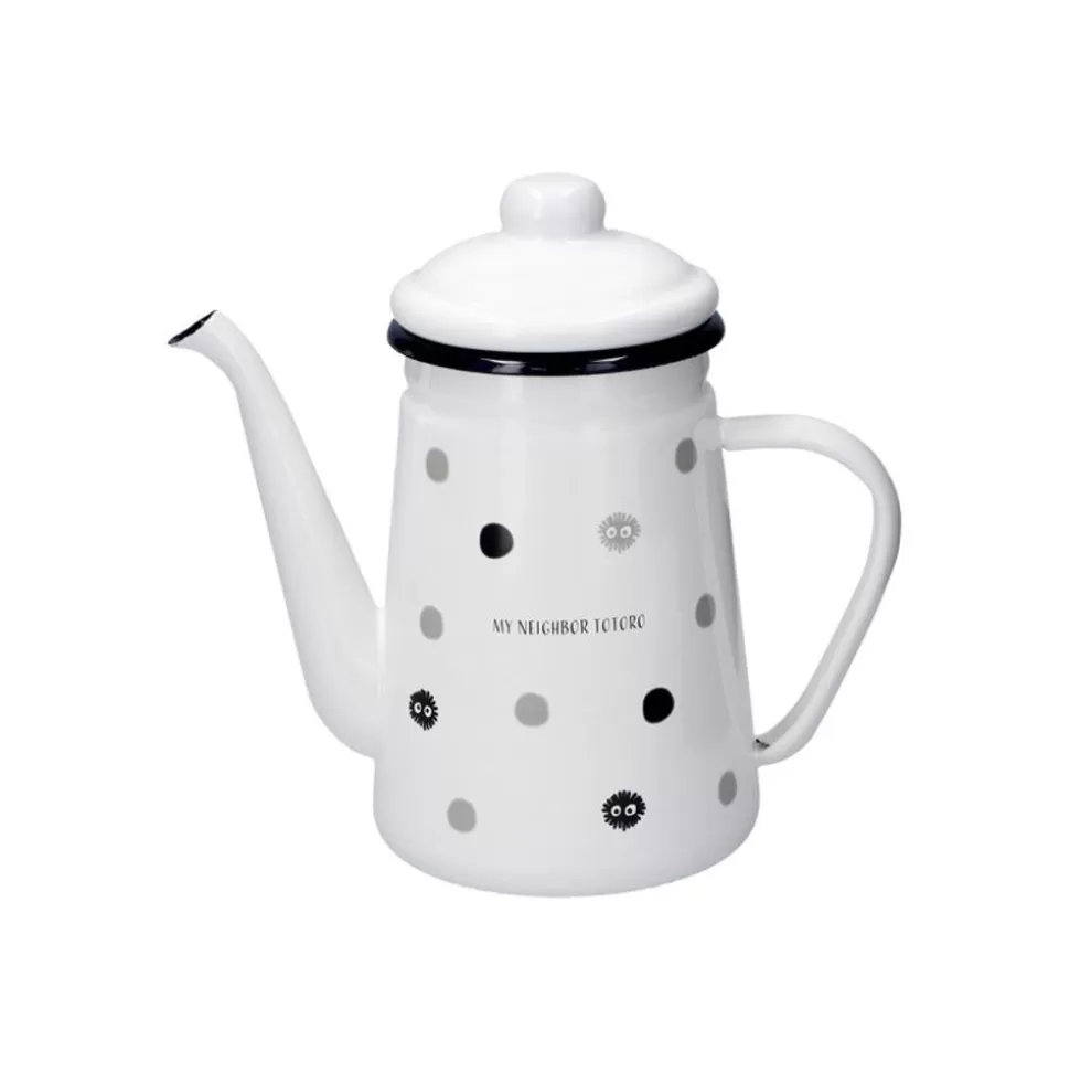 Maison Ghibli Enamel Tea Pot Soot Sprites 1,1L - My Neighbor Totoro- Kitchenware