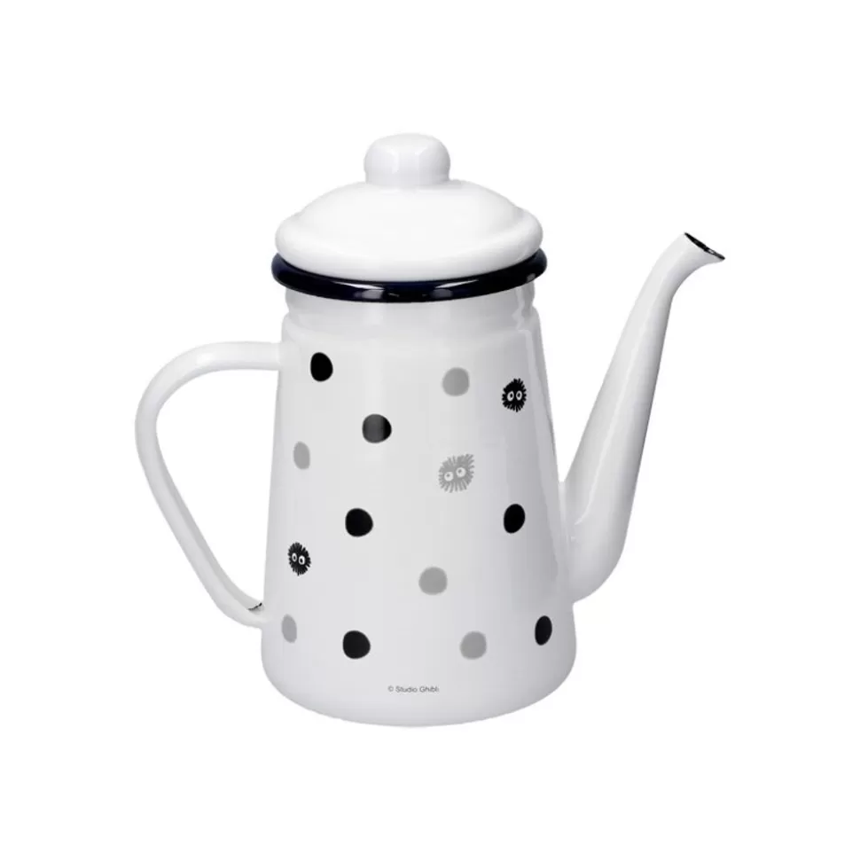 Maison Ghibli Enamel Tea Pot Soot Sprites 1,1L - My Neighbor Totoro- Kitchenware