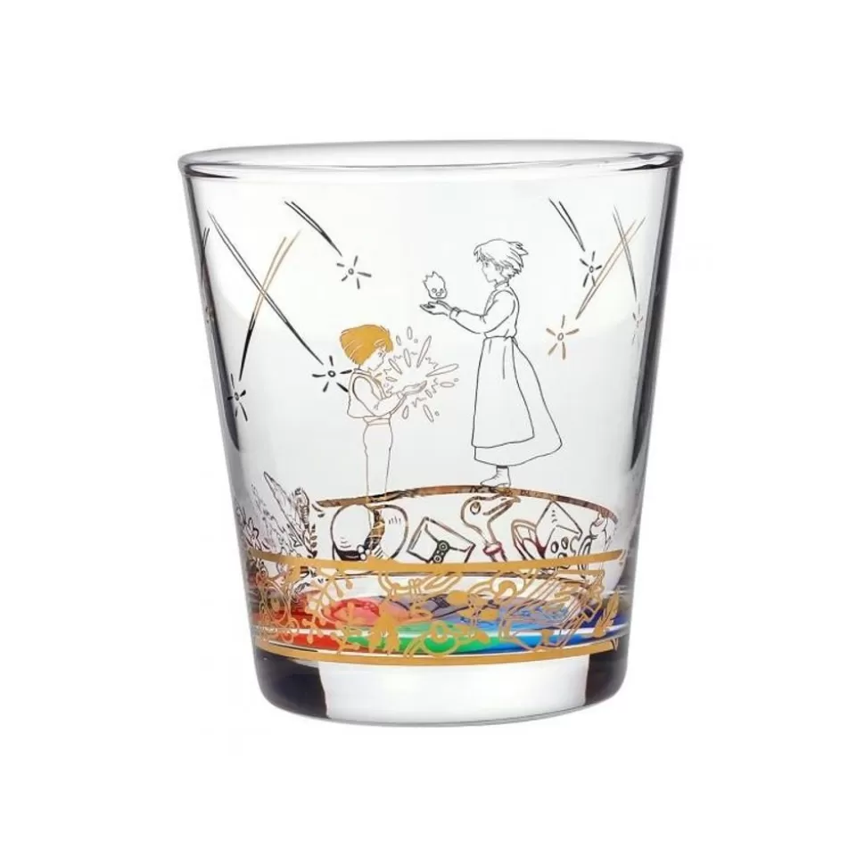 Maison Ghibli Engraved Glass Howl & Sophie - Howl'S Moving Castle- Kitchenware