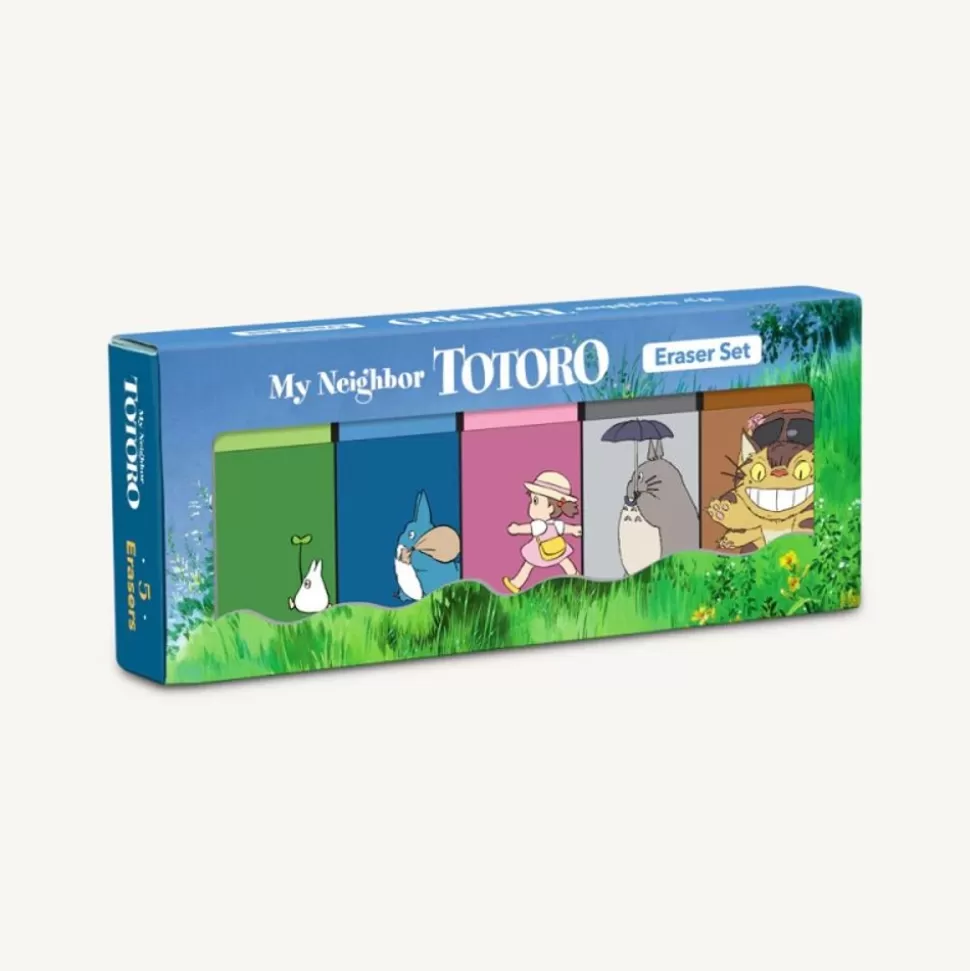 Maison Ghibli Eraser Set - My Neighbor Totoro- Small Equipment