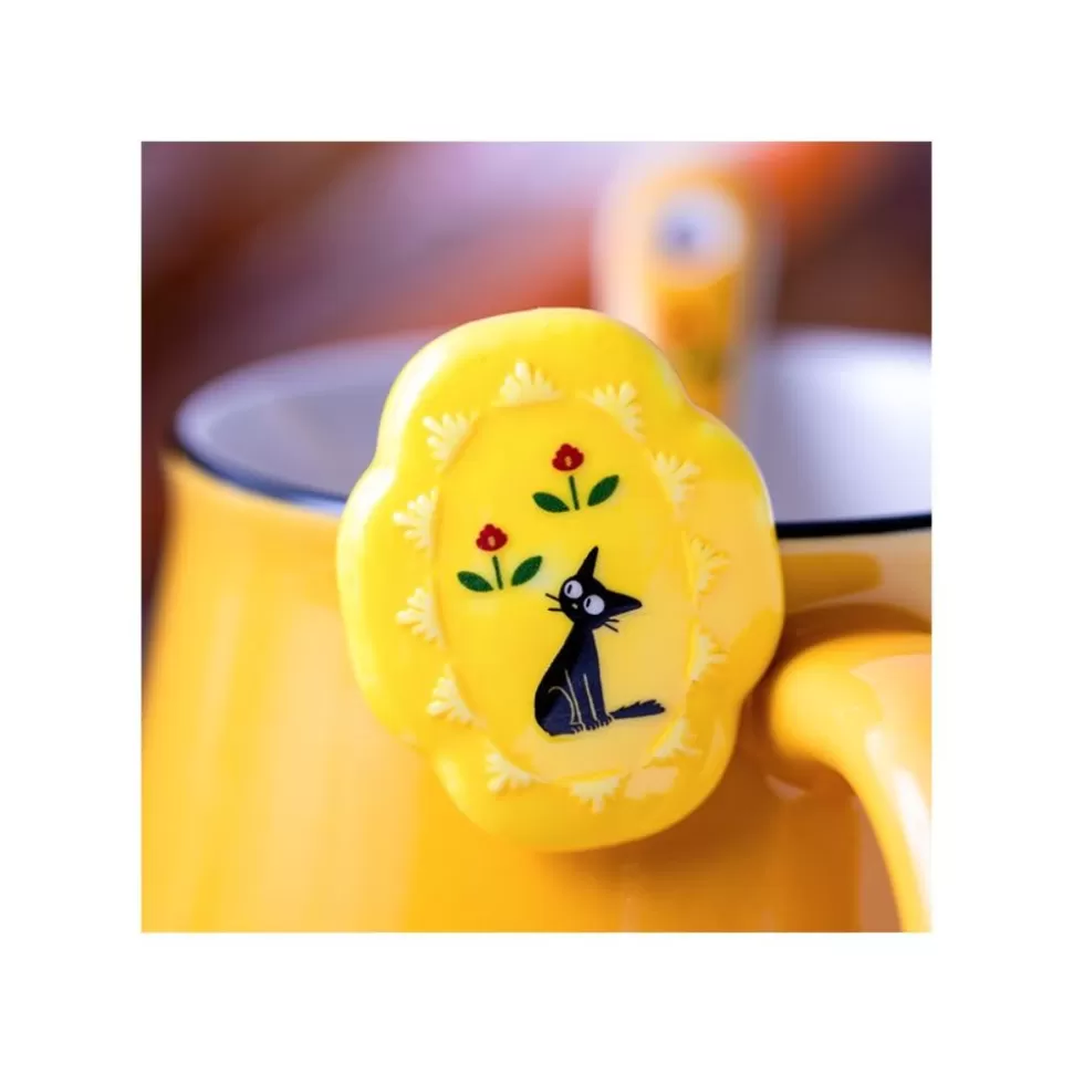 Maison Ghibli Fancy Yellow Brooch Jiji - Kiki'S Delivery Service- Pins