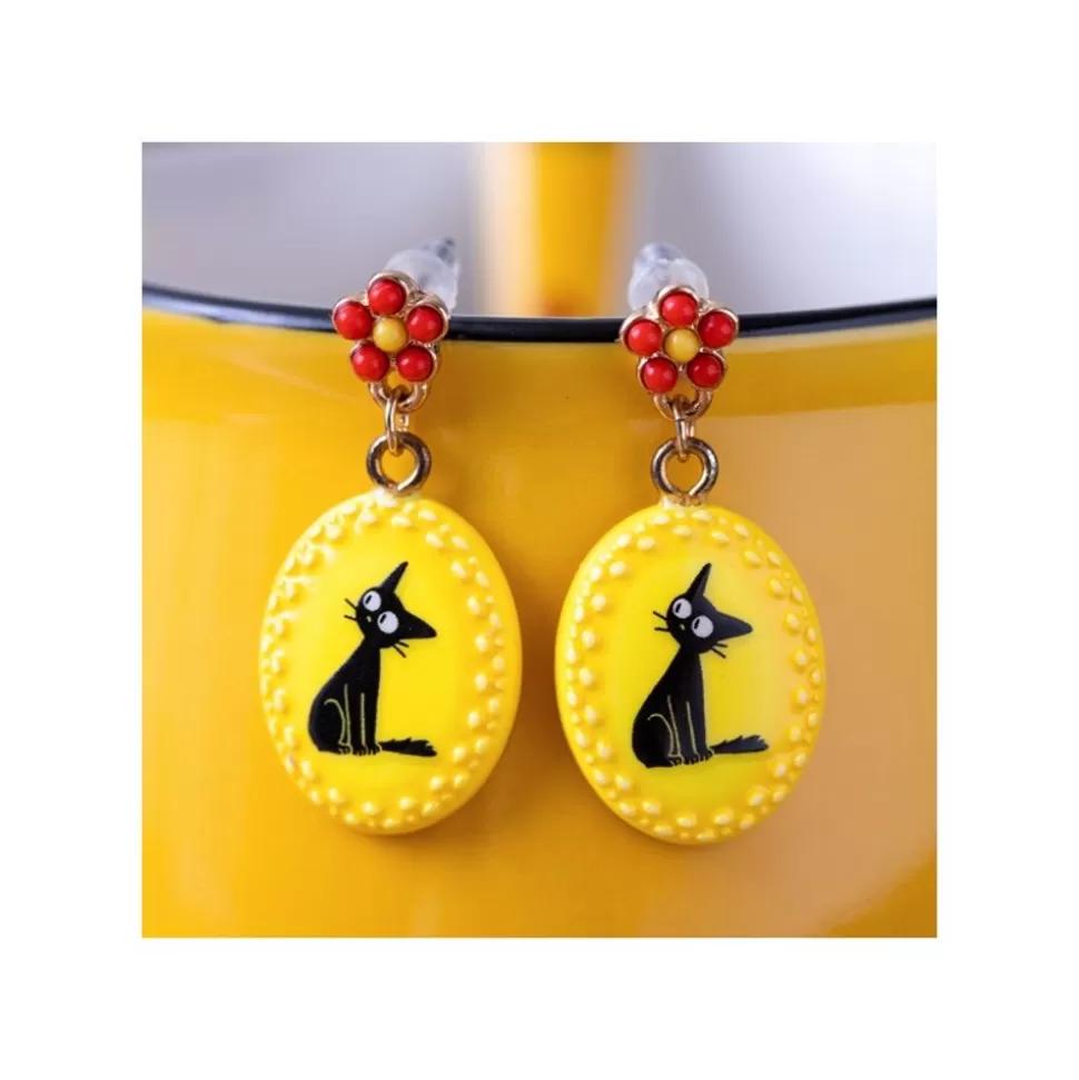 Maison Ghibli Fancy Yellow Earrings Jiji - Kiki'S Delivery Service- Jewellery