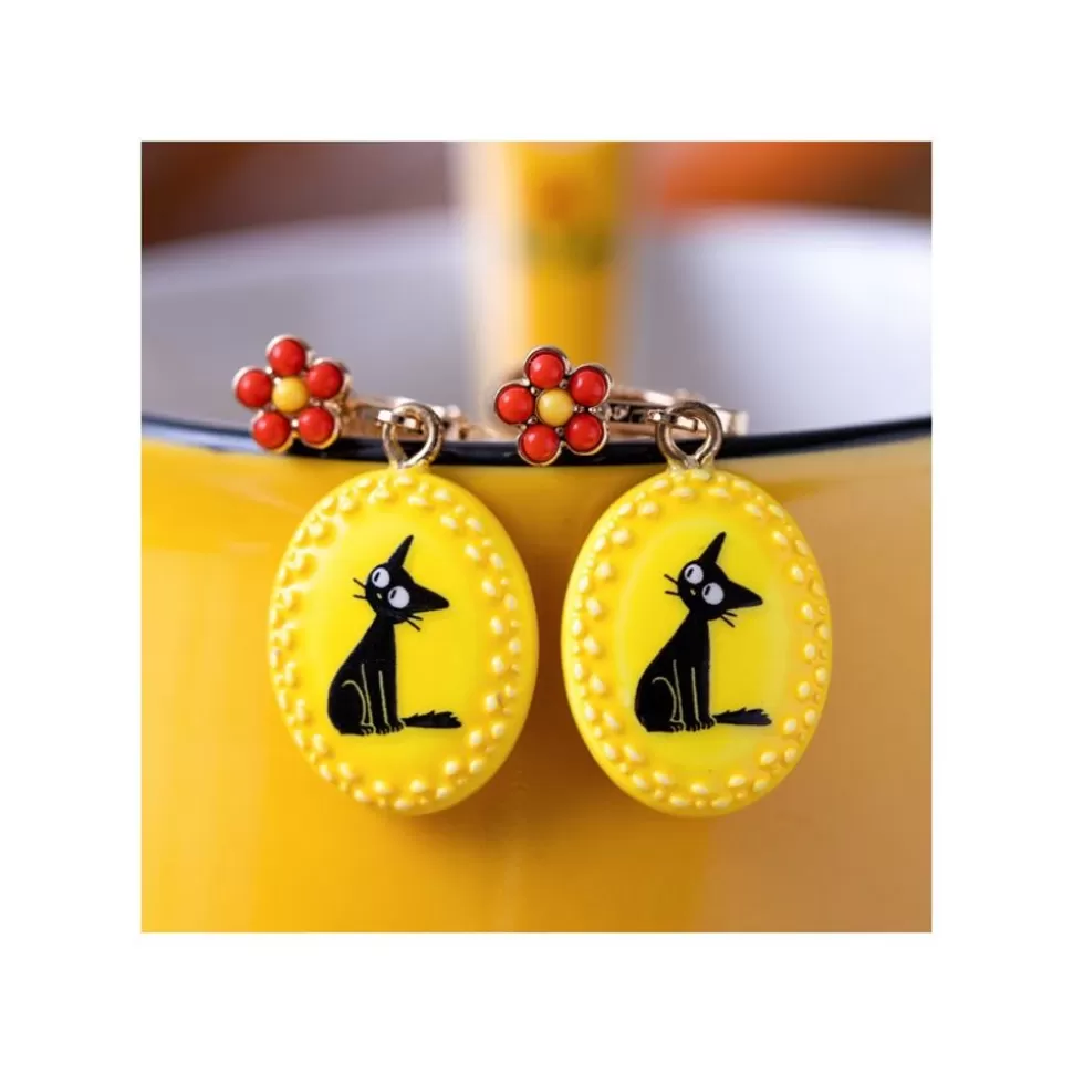 Maison Ghibli Fancy Yellow Earrings With Clips Jiji - Kiki'S Delivery Service- Jewellery