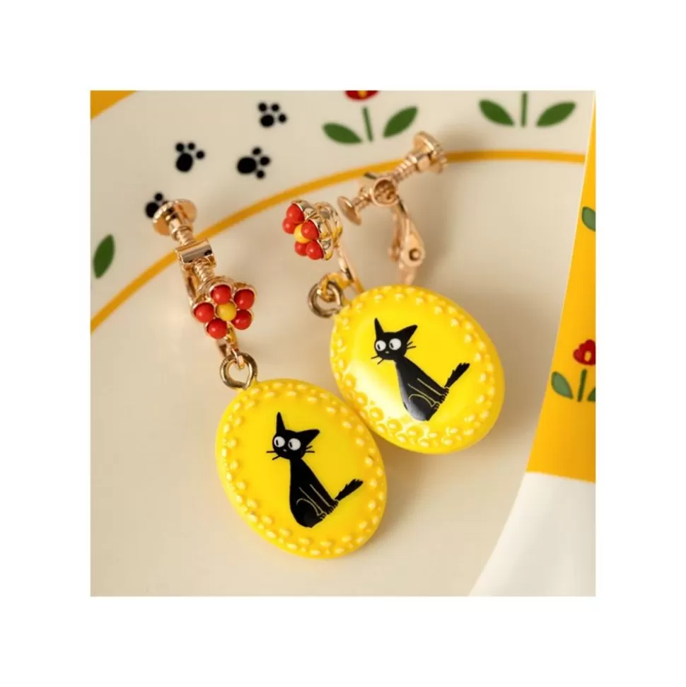 Maison Ghibli Fancy Yellow Earrings With Clips Jiji - Kiki'S Delivery Service- Jewellery