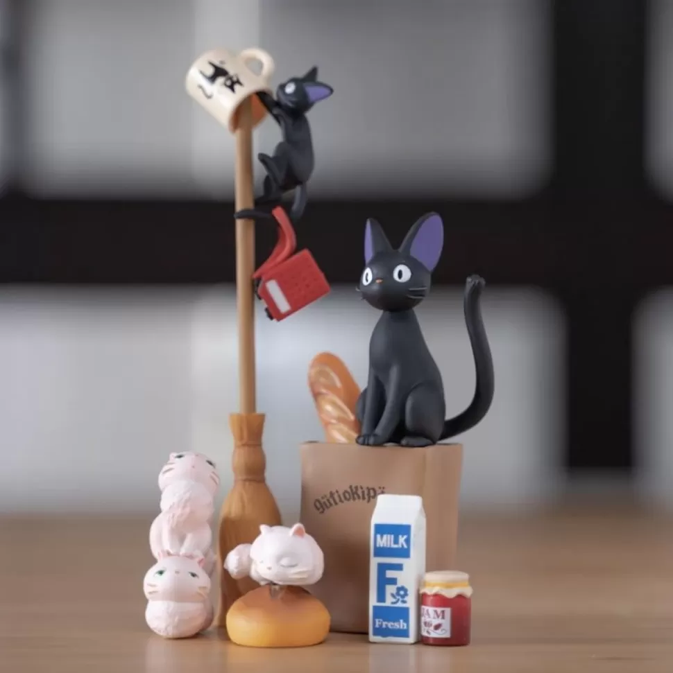 Maison Ghibli Figurines Jiji For Collection - Kiki'S Delivery Service- Toys