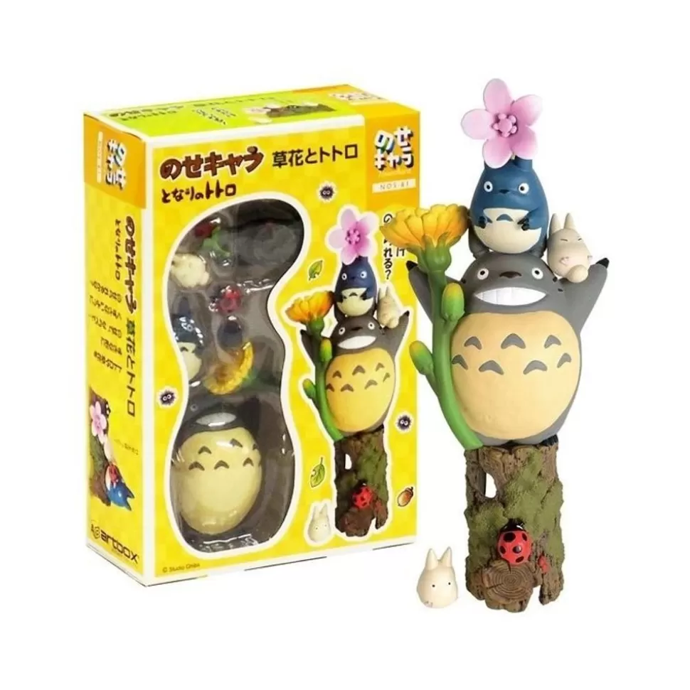 Maison Ghibli Figurines Set Totoro Flowers - My Neighbor Totoro- Toys
