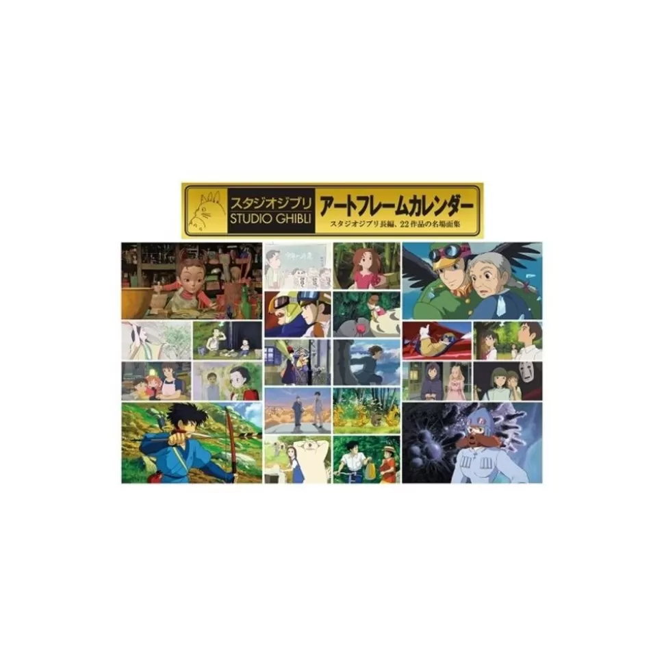 Maison Ghibli Frame Art Calendar Ghibli 2022- Schedule Diaries And Calendars