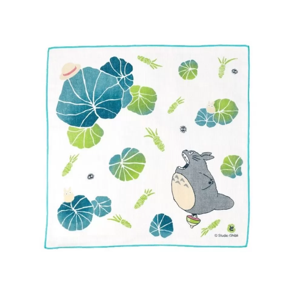 Maison Ghibli Gauze Handkerchief Wasabi - My Neighbour Totoro- Outfits