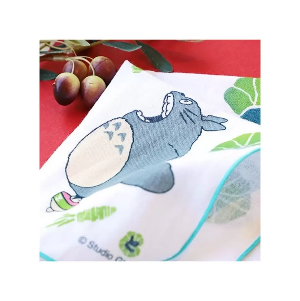 Maison Ghibli Gauze Handkerchief Wasabi - My Neighbour Totoro- Outfits