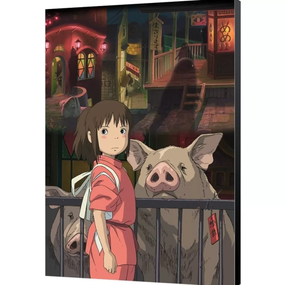 Maison Ghibli Ghibli - Spirited Away - 35X50Cm Wood Panel- Wall Decoration