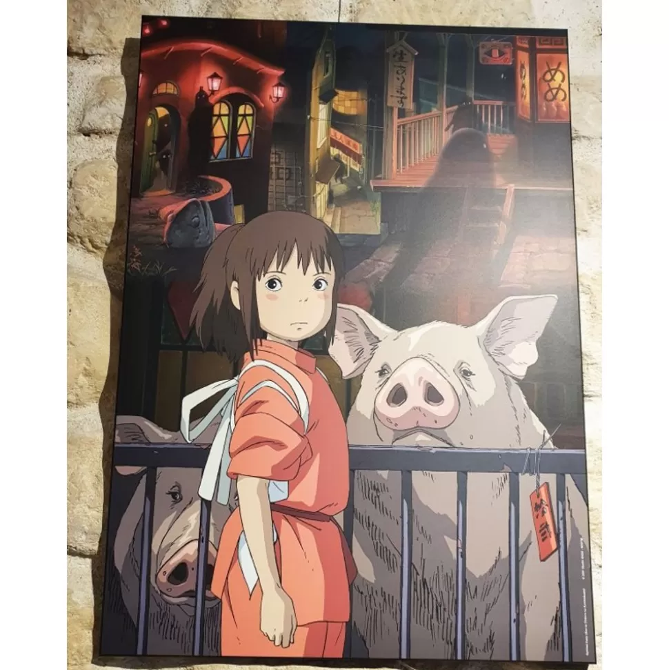 Maison Ghibli Ghibli - Spirited Away - 35X50Cm Wood Panel- Wall Decoration