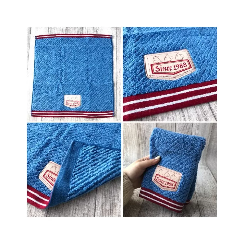 Maison Ghibli Gift Box 3 Towels Denim Stitching - My Neighbor Totoro- Household Linen