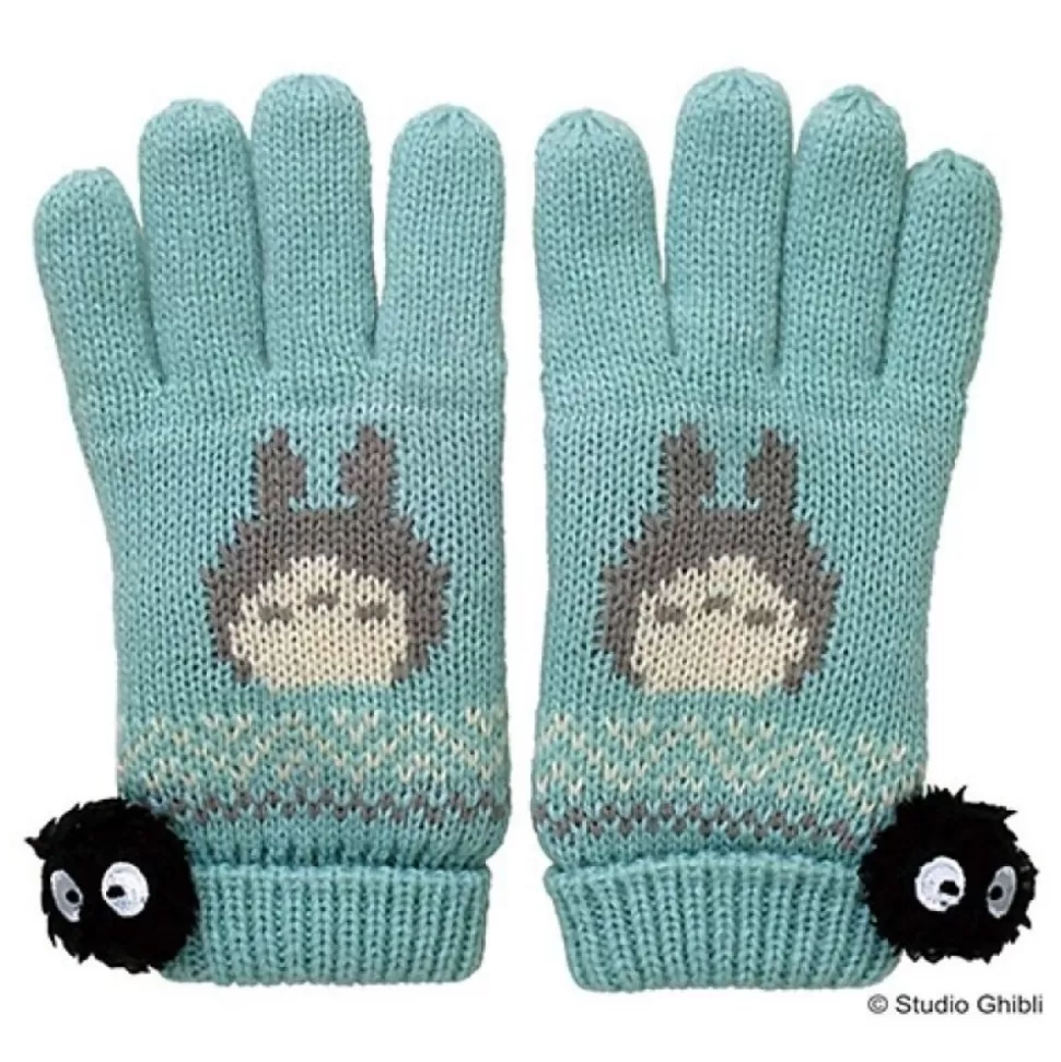 Maison Ghibli Gloves Totoro Blue Winter-My Neighbor Totoro- Outfits