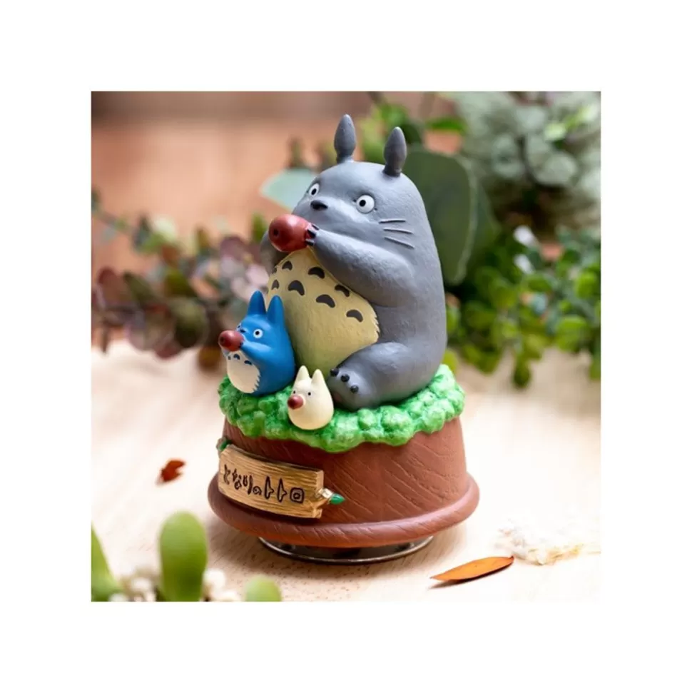 Maison Ghibli Great Musical Statue Totoro Blows The Ocarina - My Neighbor Tororo- Music Boxes