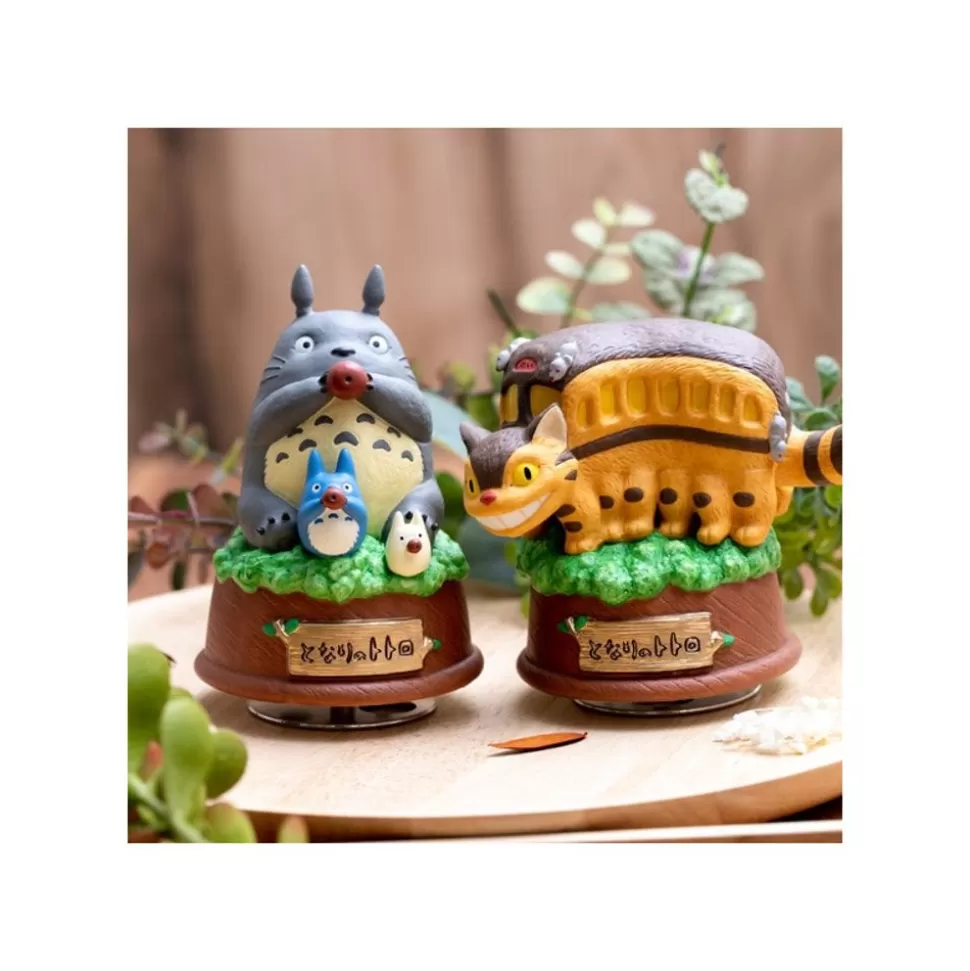 Maison Ghibli Great Musical Statue Totoro Blows The Ocarina - My Neighbor Tororo- Music Boxes