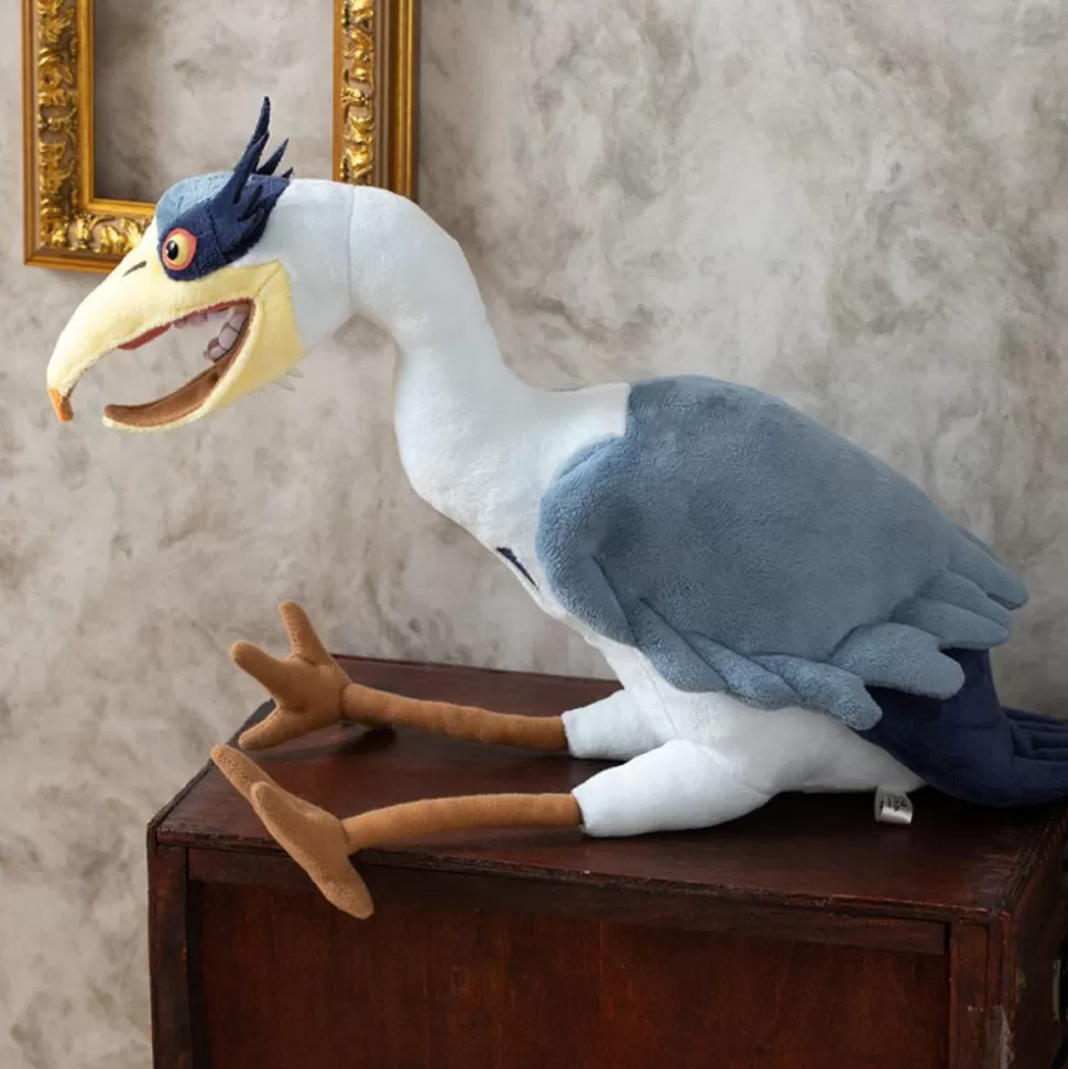 Maison Ghibli Grey Heron Plush - The Boy And The Heron- Classic Plush