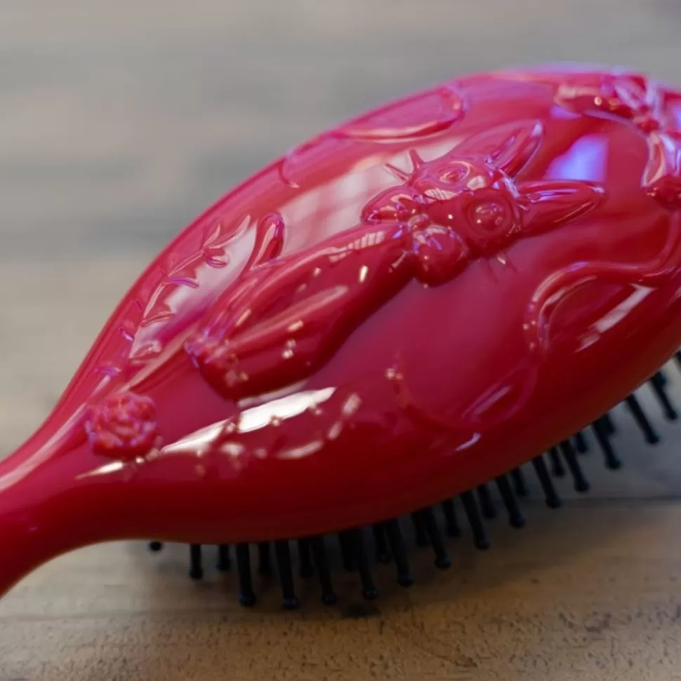 Maison Ghibli Hairbrush Kiki Red Color - Kiki'S Delivery Service- Accessories