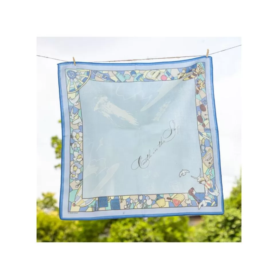 Maison Ghibli Handkerchiefs Blue Wind Path - Castle In The Sky- Outfits