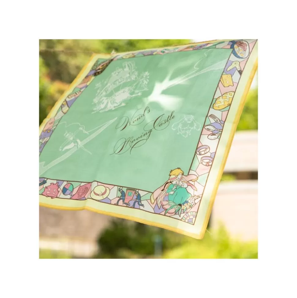 Maison Ghibli Handkerchiefs Deep Green Wind Path - Howl'S Moving Castle- Outfits