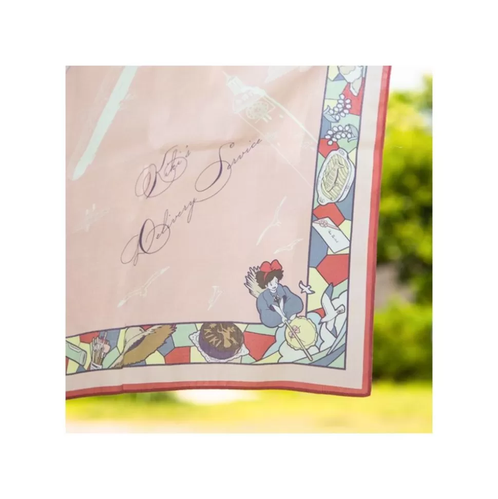 Maison Ghibli Handkerchiefs Red Wind Path - Kiki'S Delivery Service- Outfits