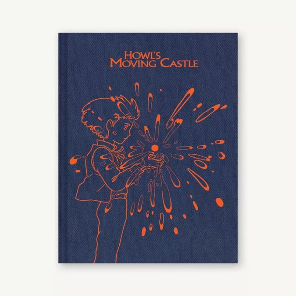 Maison Ghibli Howl Cloth Sketchbook - Howl'S Moving Castle- Notebooks And Notepads