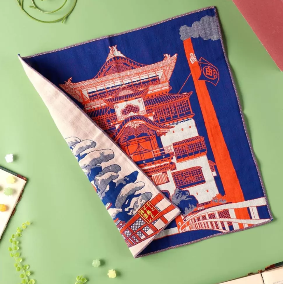 Maison Ghibli Imabari Handkerchief Arubaya'S Palace 40X40 Cm - Spirited Away- Outfits