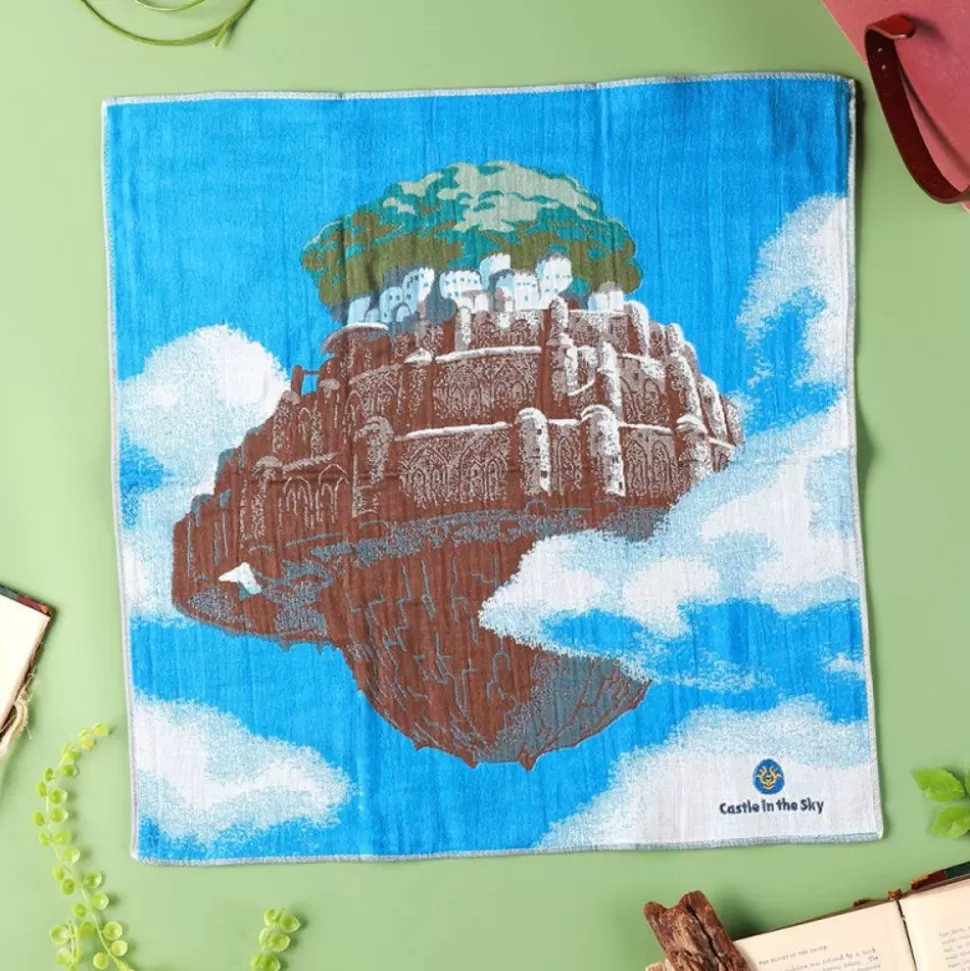 Maison Ghibli Imabari Handkerchief Laputa 40X40 Cm - Castle In The Sky- Outfits