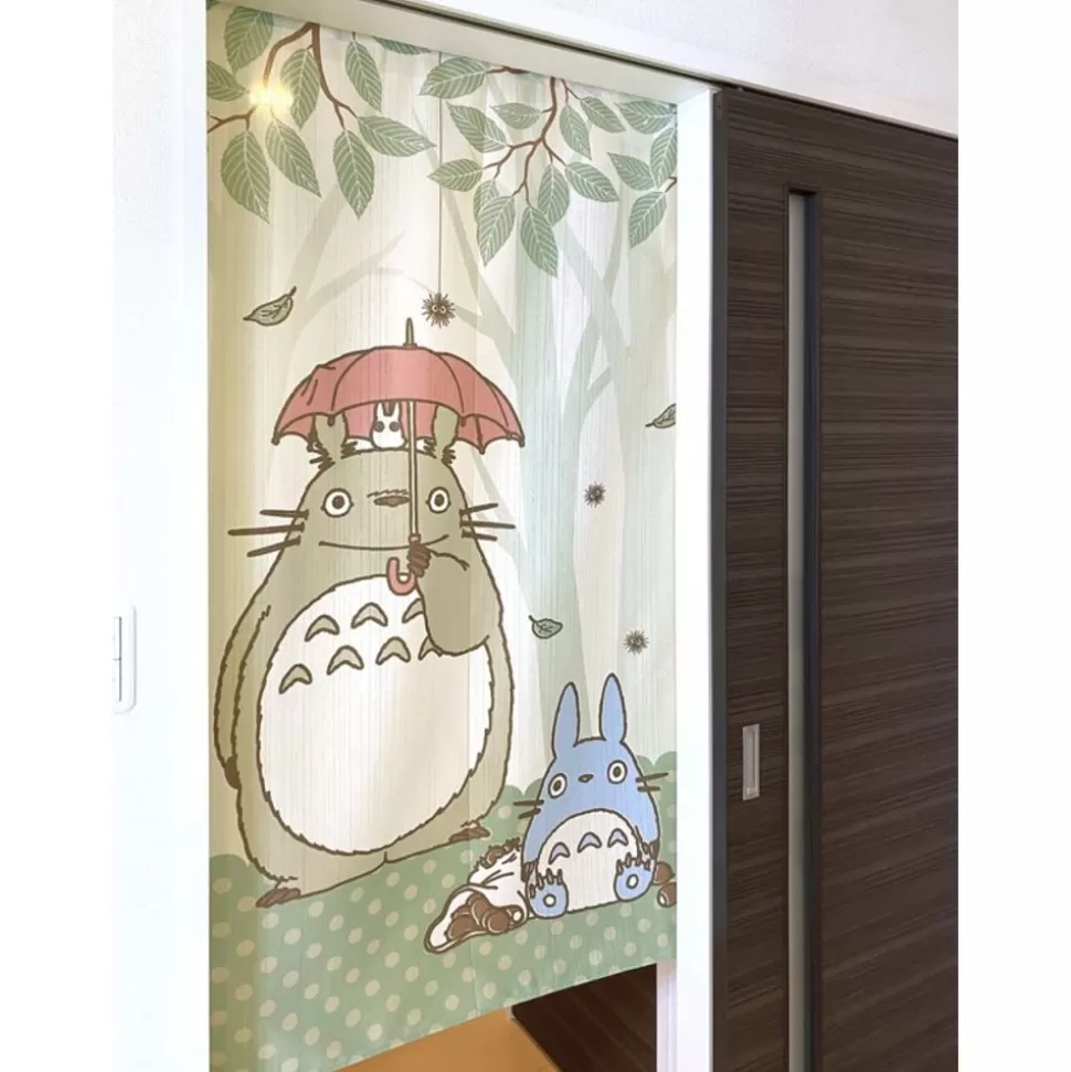 Maison Ghibli Japanese Curtain Totoro Umbrella - My Neighbor Totoro- Wall Decoration