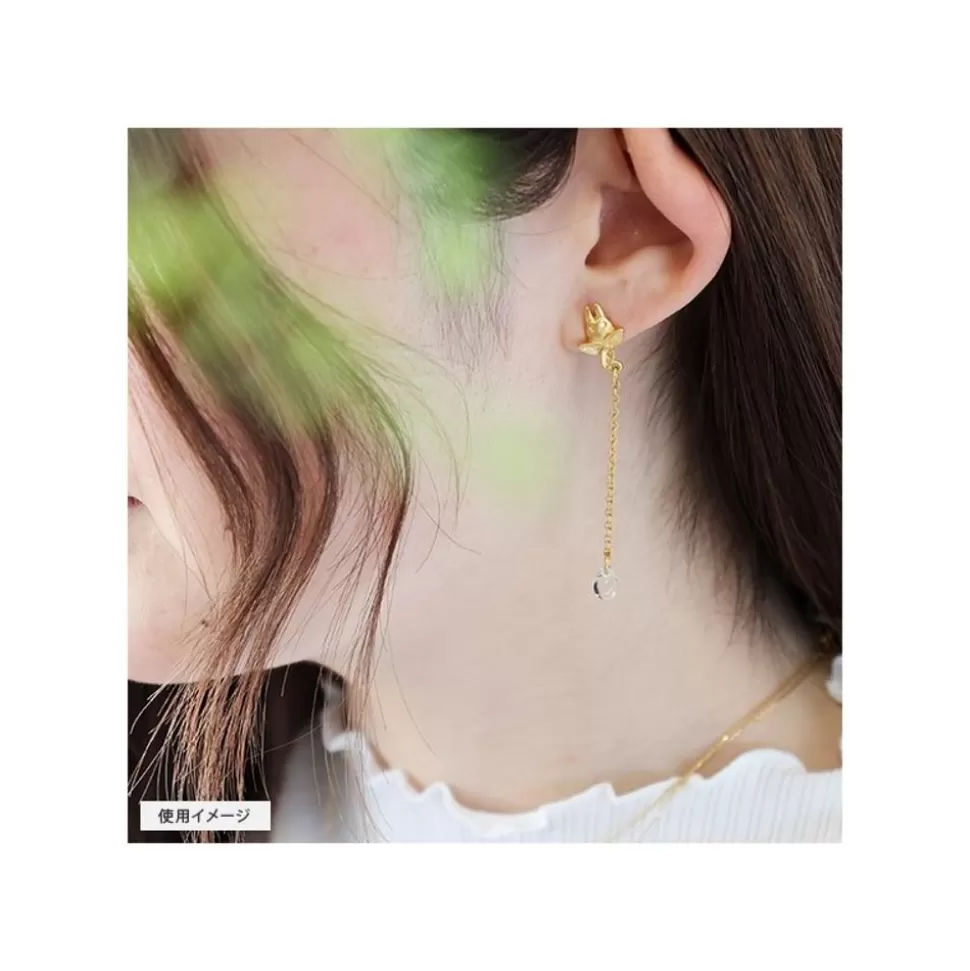 Maison Ghibli Jewel Earring Totoro White Drop - My Neighbor Totoro- Jewellery