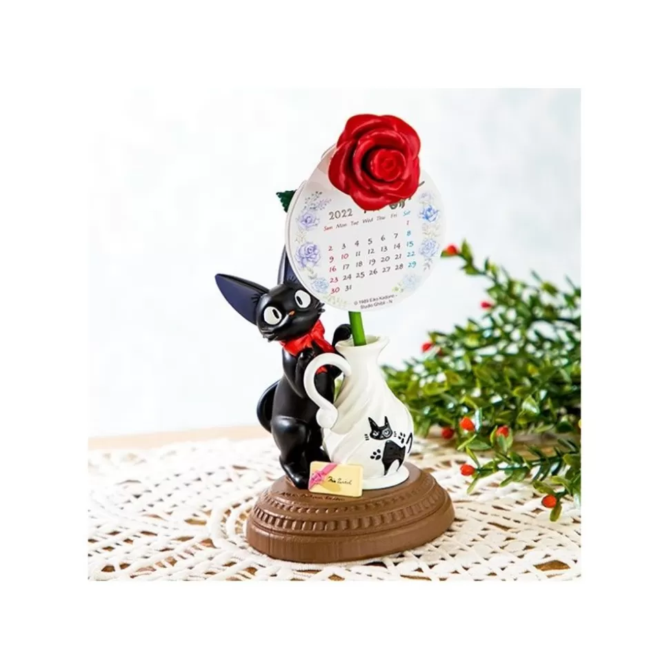 Maison Ghibli Jiji And Rose Calendar Statue - Kiki'S Delivery Service- Statues