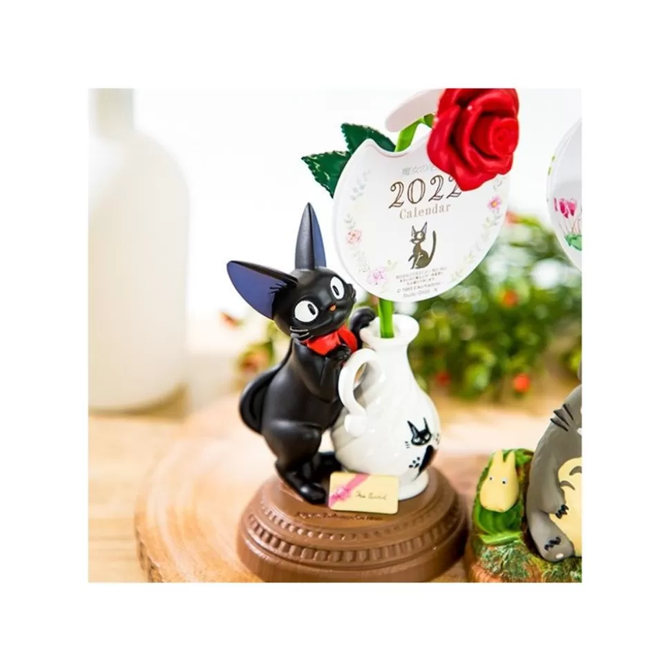 Maison Ghibli Jiji And Rose Calendar Statue - Kiki'S Delivery Service- Statues