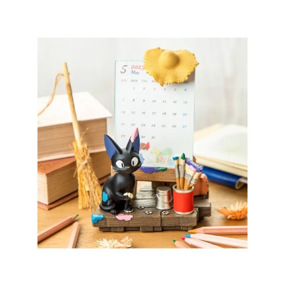 Maison Ghibli Jiji Easel Diorama & Calendar - Kiki'S Delivery Service- Decoration