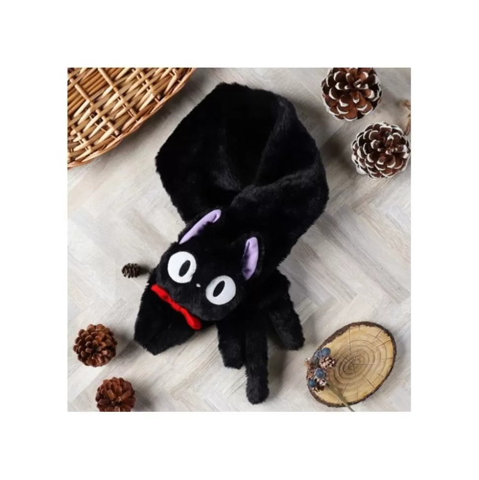 Maison Ghibli Jiji Plush Scarf - Kiki'S Delivery Service- Outfits